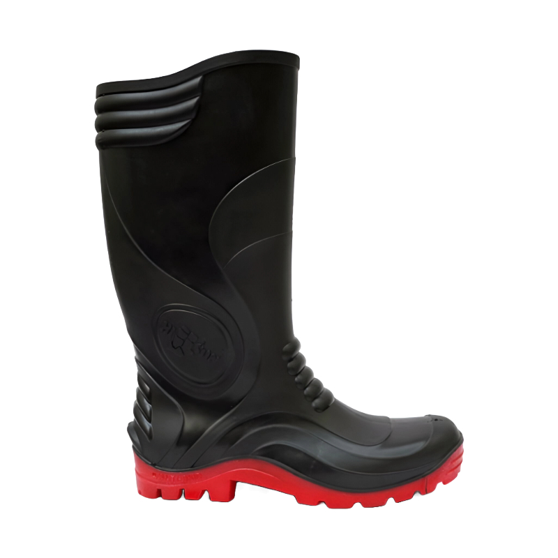 SHERPA GUMBOOTS RED SOLE HILLSON